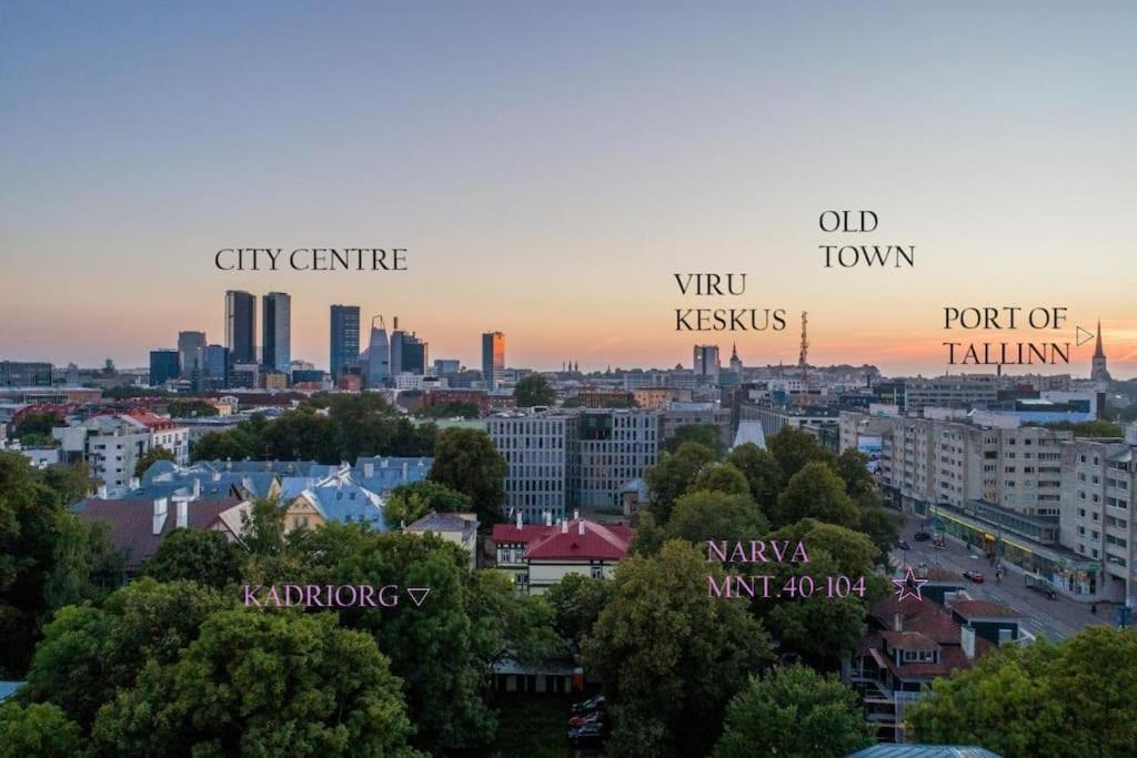 Urban-Glam City Centre Studio With A Gym And Terrace Reval Exterior foto