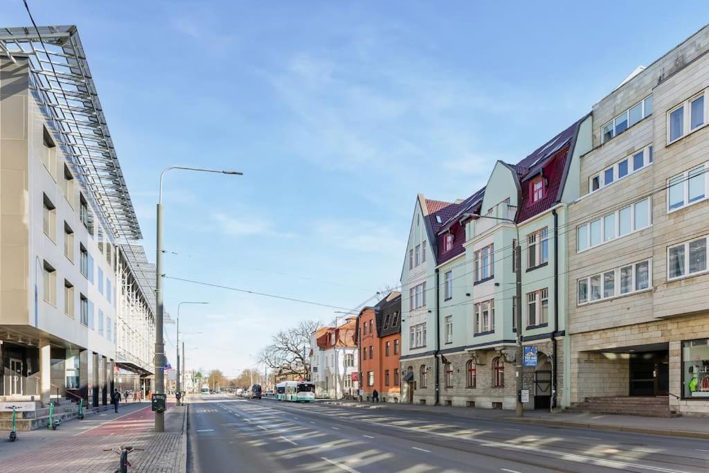 Urban-Glam City Centre Studio With A Gym And Terrace Reval Exterior foto