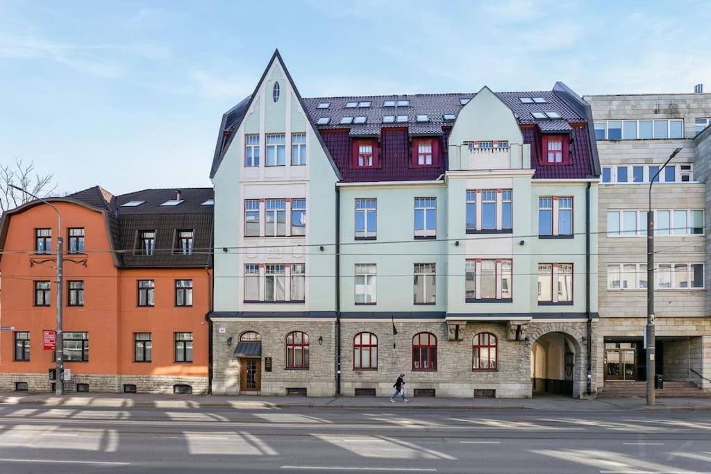 Urban-Glam City Centre Studio With A Gym And Terrace Reval Exterior foto