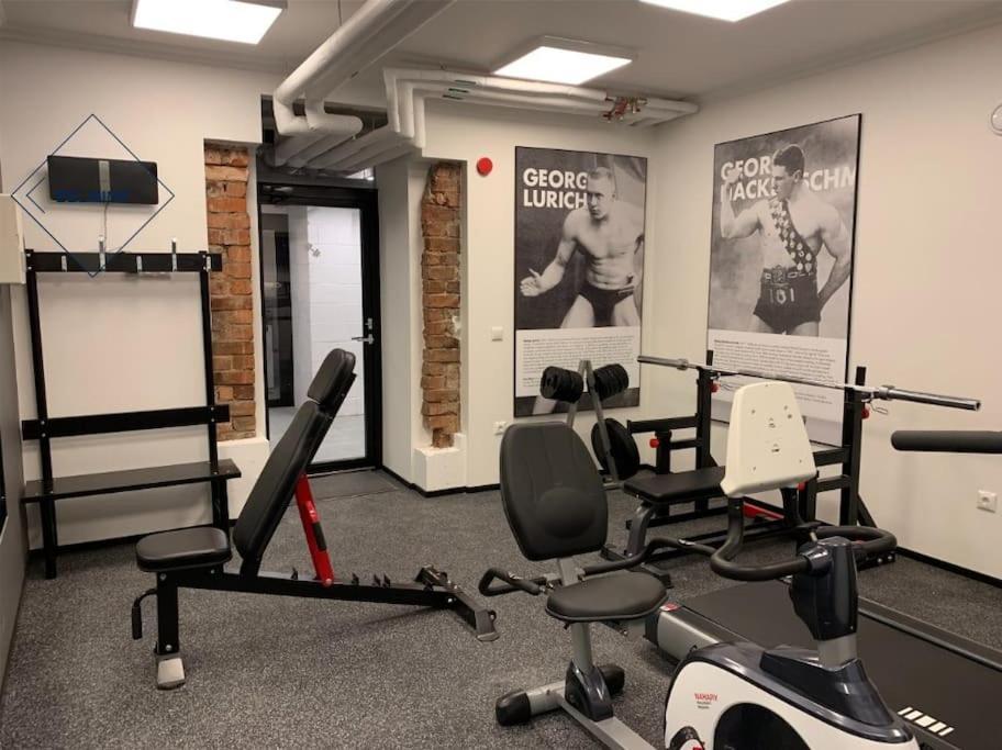 Urban-Glam City Centre Studio With A Gym And Terrace Reval Exterior foto